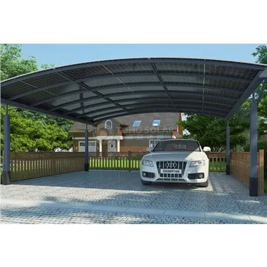 Carbon Steel Structure Solar Carport